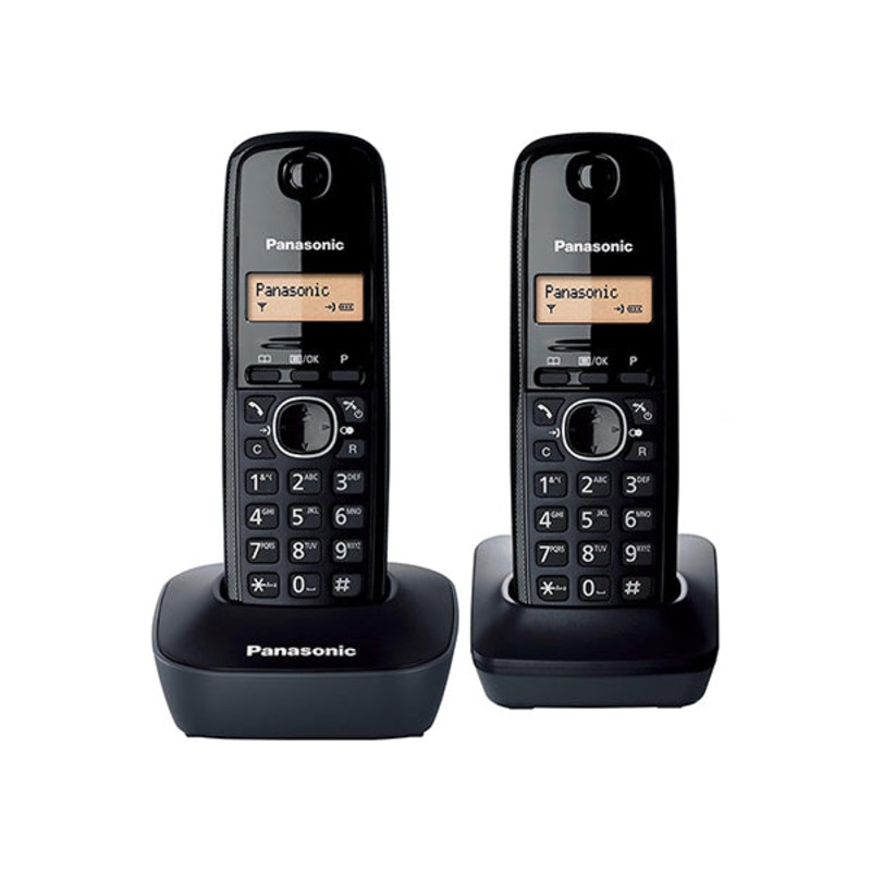 Panasonic Digital Cordless Phone 2 Handsets KX-TG1612
