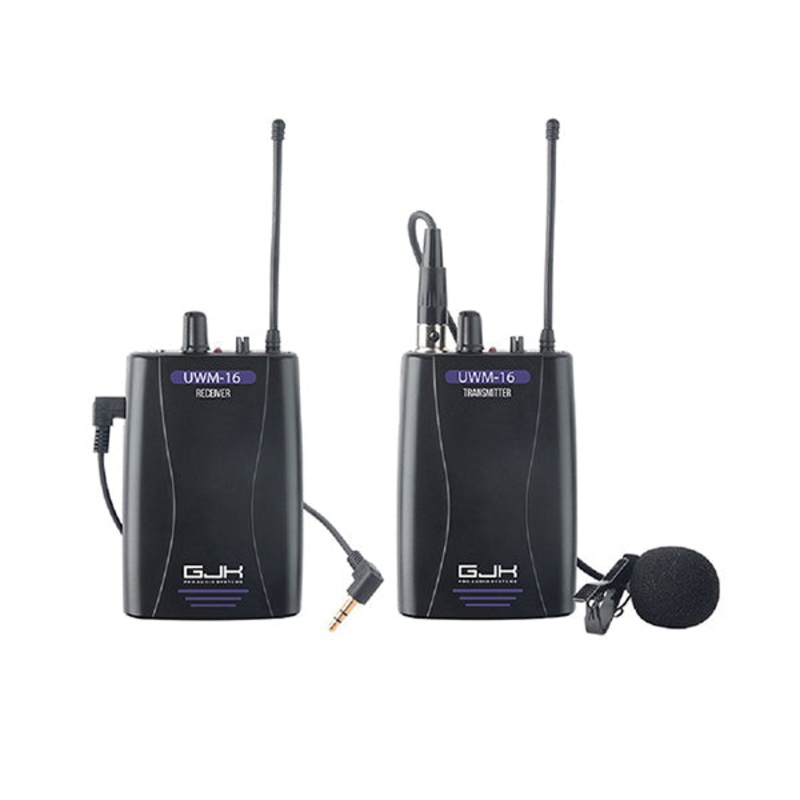 Professional UHF Wireless Microphone for Conferences and Hosting – UWM16