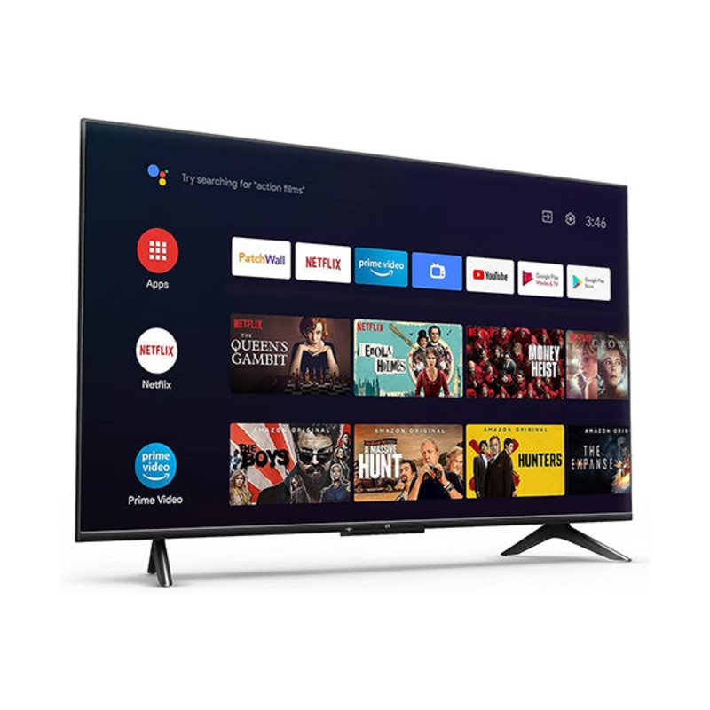 Xiaomi Mi Smart TV P1 55 Inch (Frameless, UHD, Triple Tuner, Android 10.0, Prime Video, Netflix, Google assistant, Bluetooth, 3 HDMI, 2 USB)