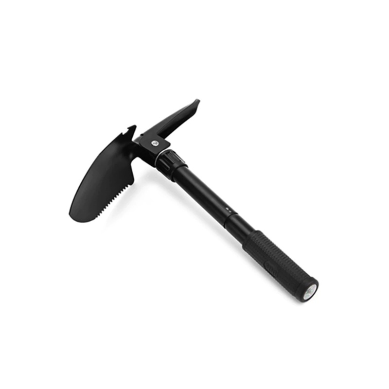 2-in-1 Camping Shovel|Black|Brand New