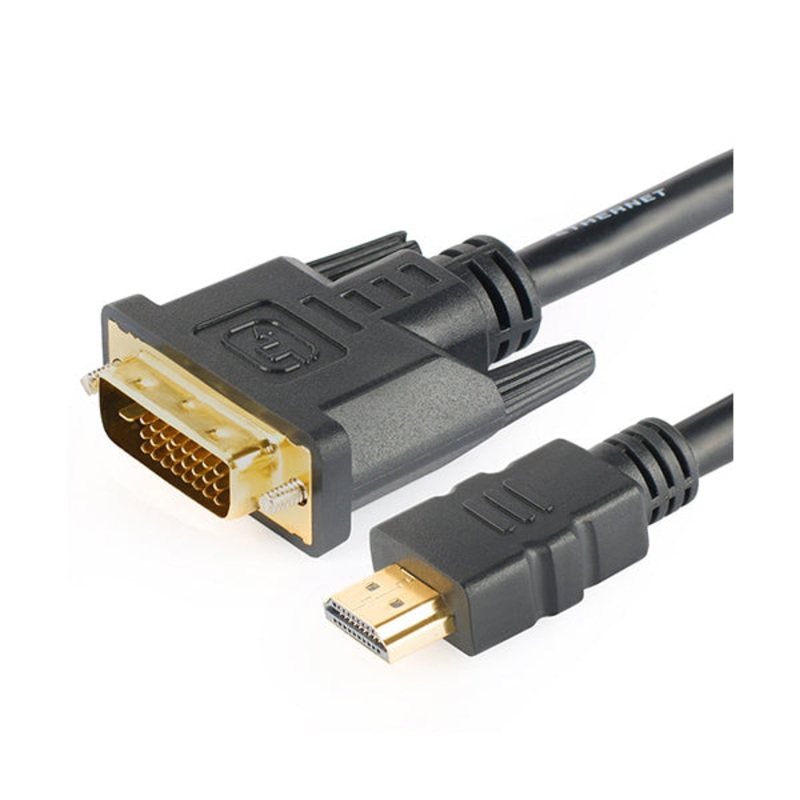 Conqueror Cable HDMI to DVI Male to Male 1.8 Meter – C47A