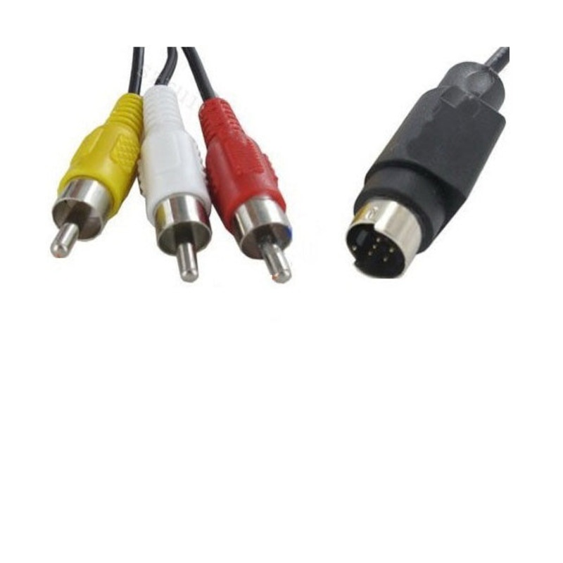 Conqueror Cable S-VHS to 3 x RCA Male to Male 1.8 Meter – C92