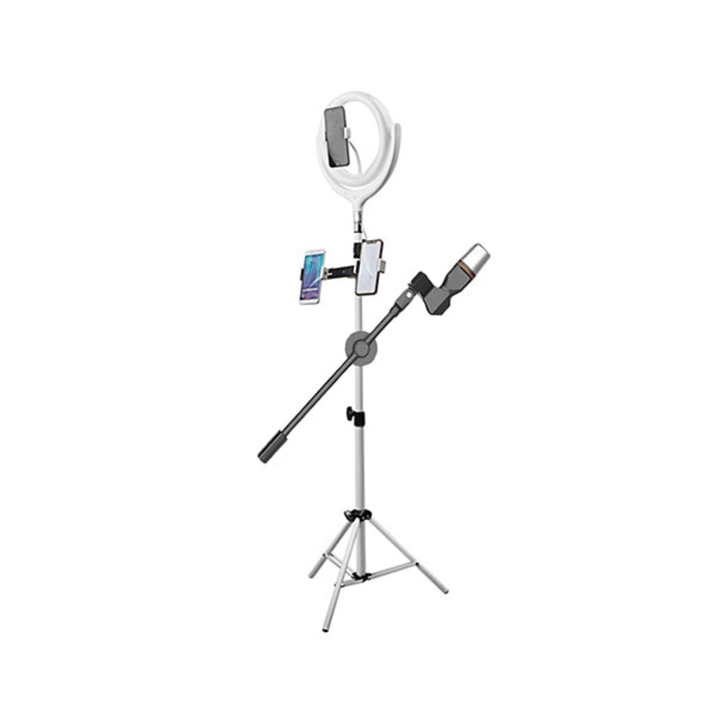Conqueror Ring Light 12” with Tripod for Mobile Cell Phone – F539B
