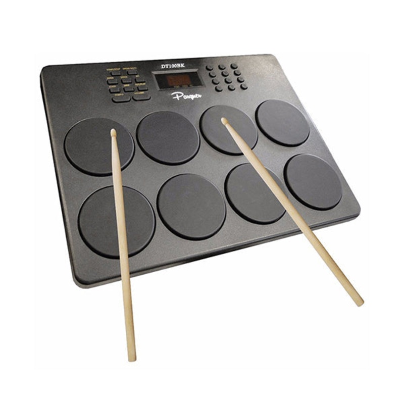 Digital Electronic 8 Pads Drum Set Compact Size Drum Set with Drumsticks – DT001