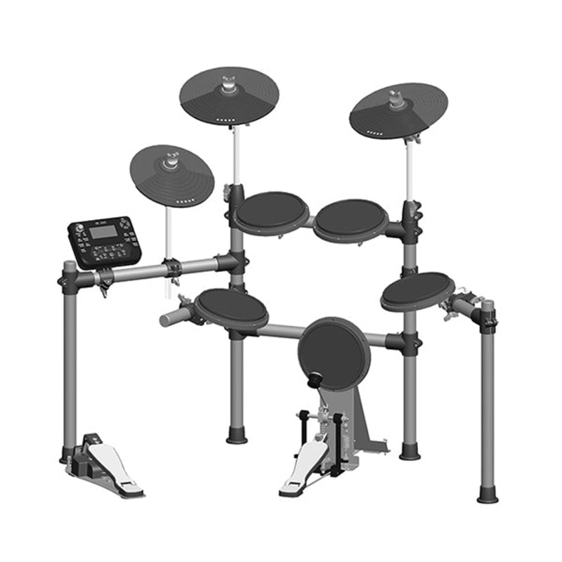 Electronic 8-Piece Drum Kit Bundle – DS001
