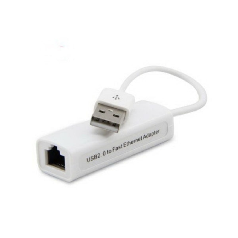 Ethernet Network Adapter USB 2.0 to RJ45 Male to Female 10/100Mbps Networking – G183