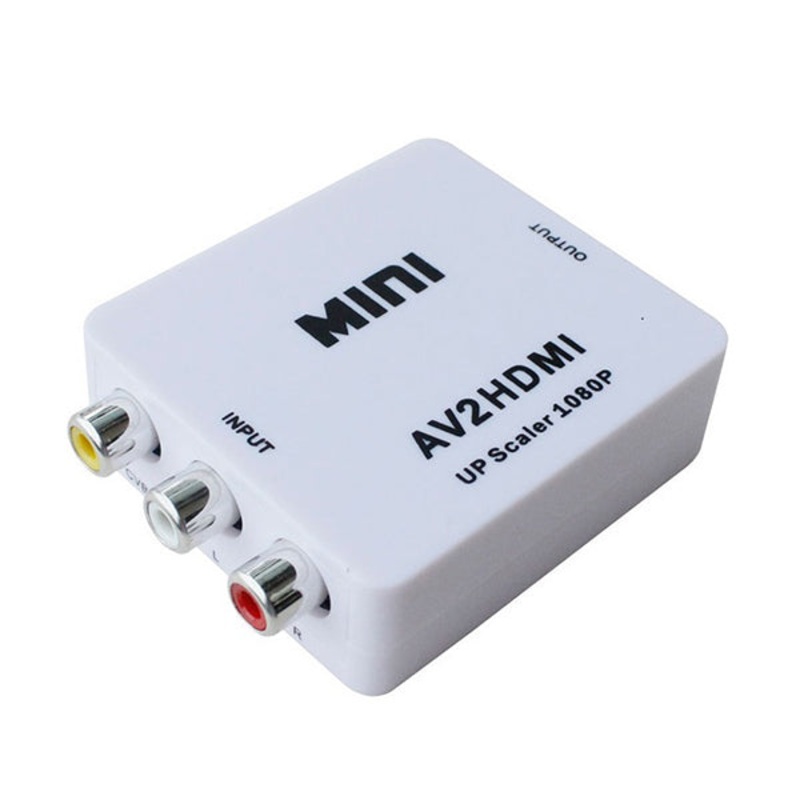 RCA to HDMI Converter Composite AV Video Audio to HDMI – G175