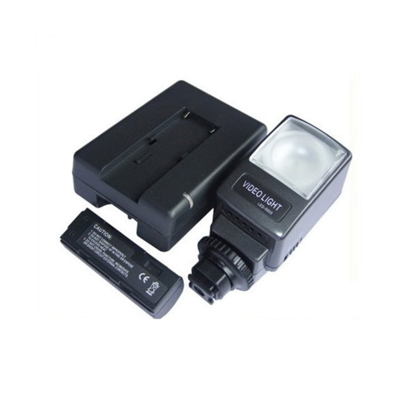 Video Light LED Lamp Rechargeable for Canon Nikon Camera DV Camcorder – 500