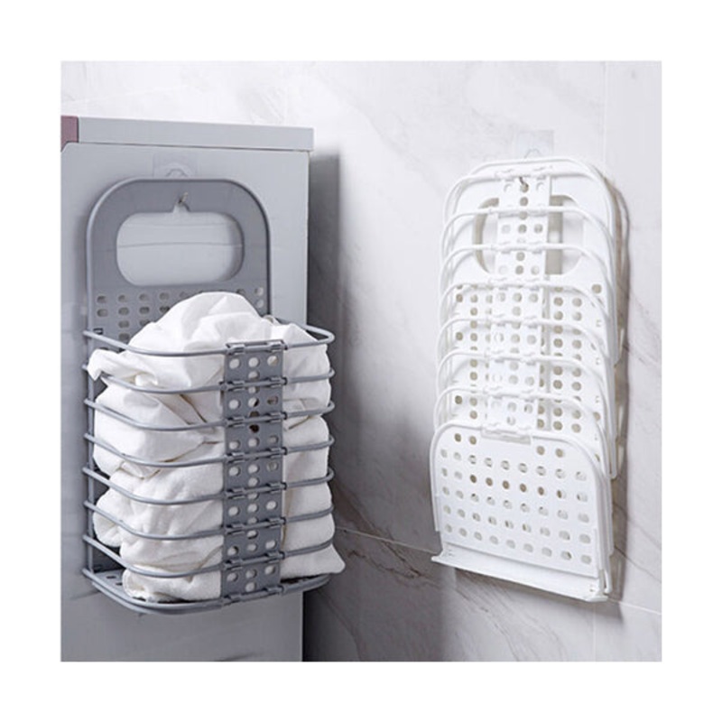 Foldable Wall Mounted Laundry Basket – 94733