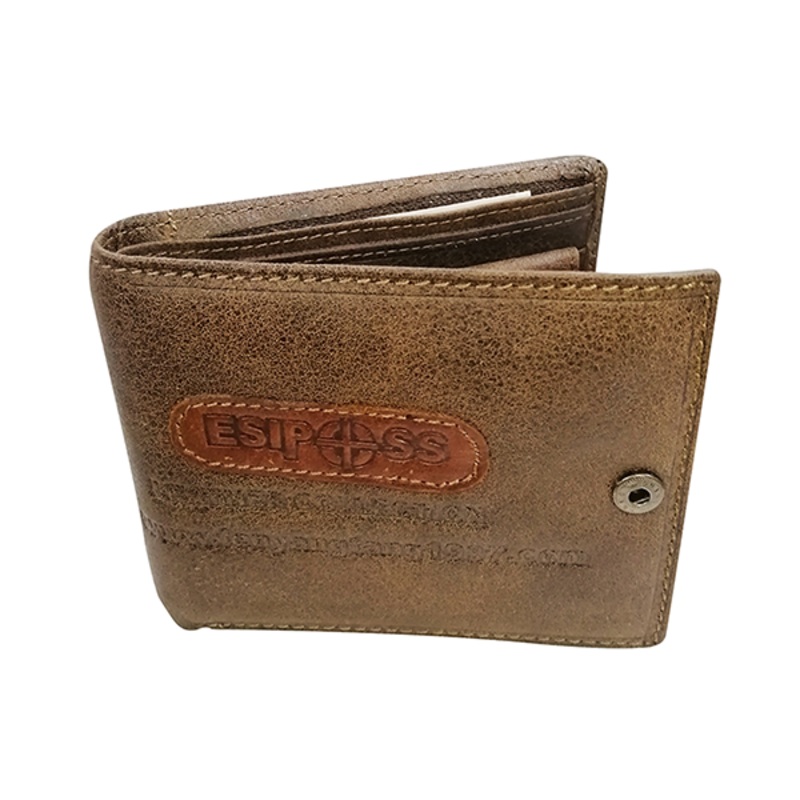Horizontal Esiposs Leather Wallet