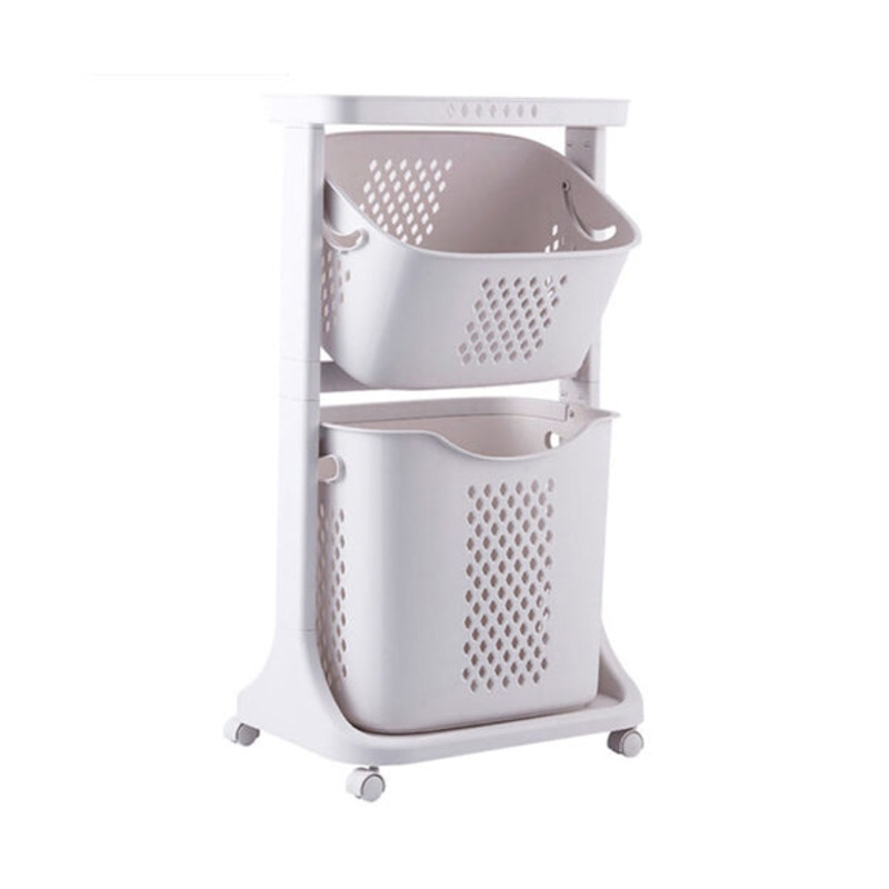 Laundry basket, household storage basket – Size 2 Layers – 96103