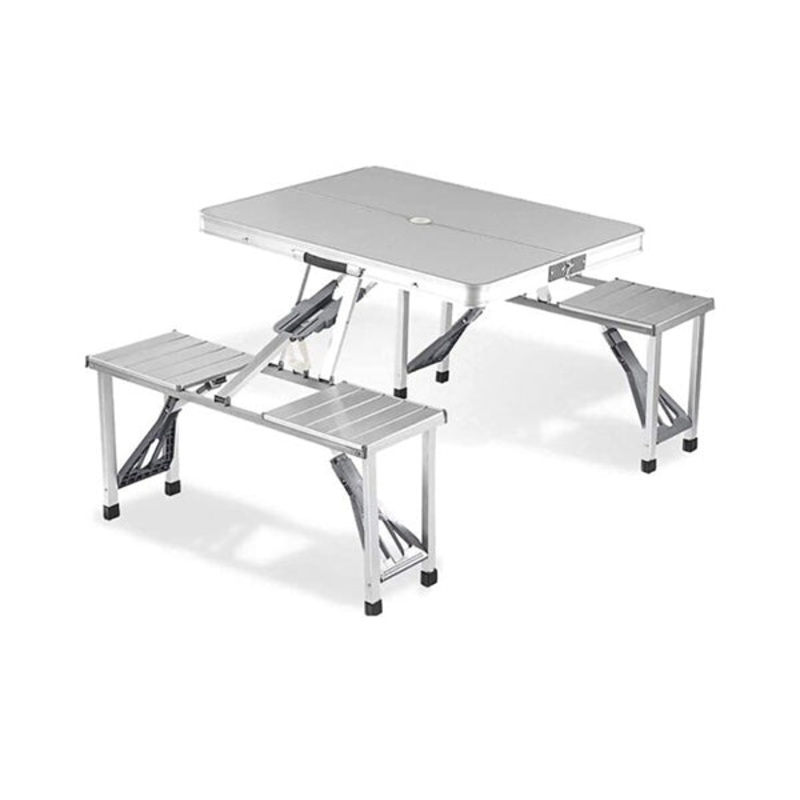 Portable Aluminum 4-person Picnic Folding Table – 2023-FG3