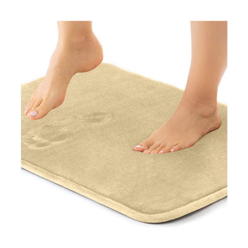 Sanitary Thick Memory Foam Bath Mat, 5080 cm, Non-Slip – 96184