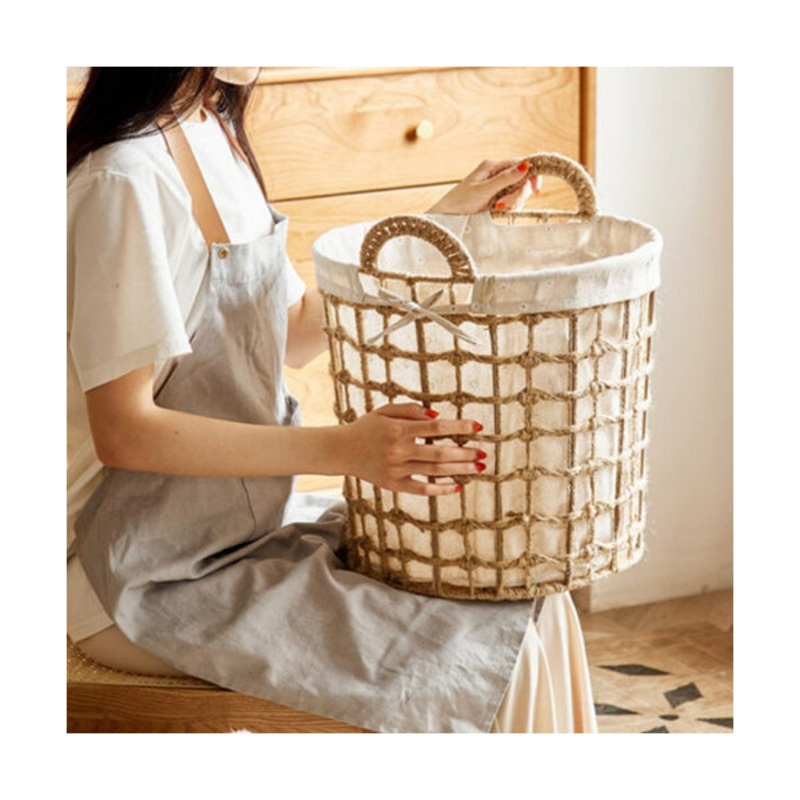 Storage Basket Rattan – Size Medium – 10957