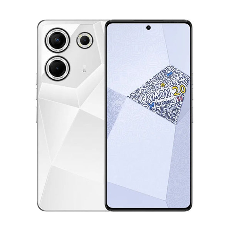 Tecno Camon 20 Pro 8GB/256GB + 8GB Extended Ram (Total of 16GB RAM) Mr Doodle Edition
