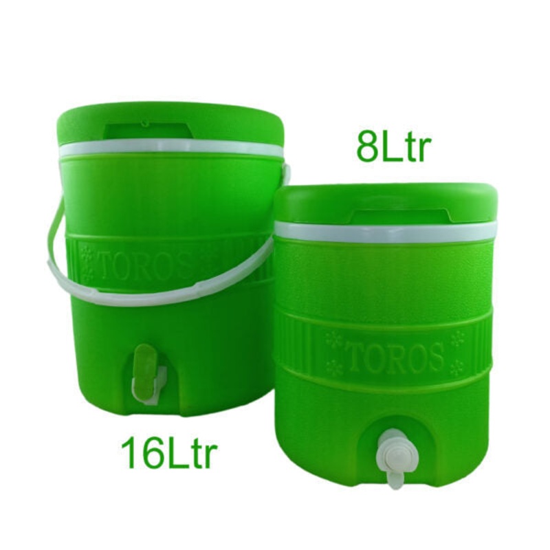 Thermos Plastic Cooler Set Of 2 Pcs 8 & 16 Ltr – TOROS