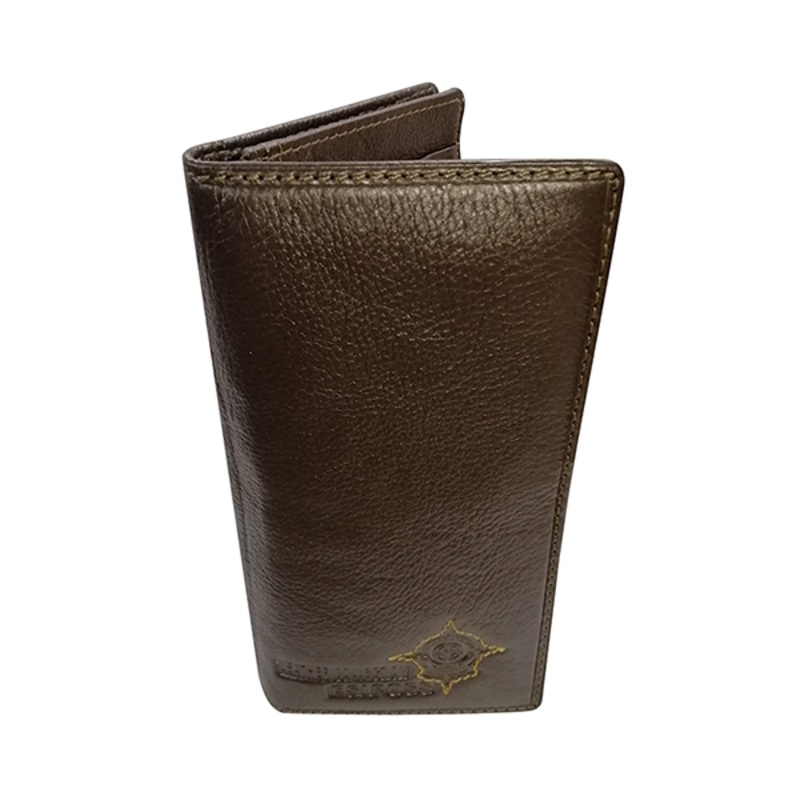 Vertical Tall Esiposs Leather Wallet