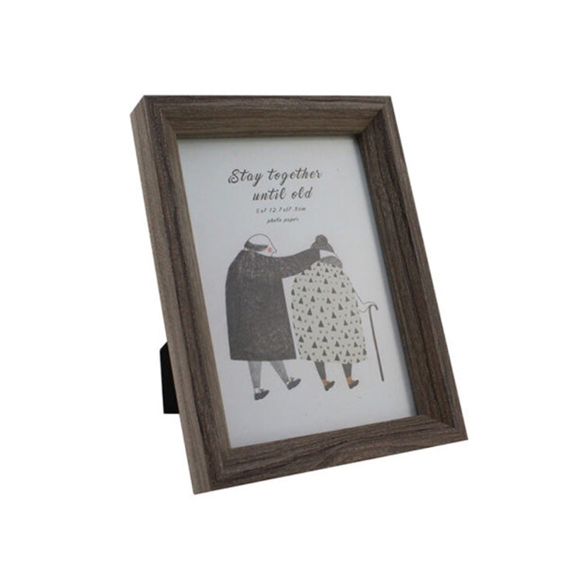 Cool Gift, Wood Picture Frame with Glass Front, 5 x 7 – 94907B