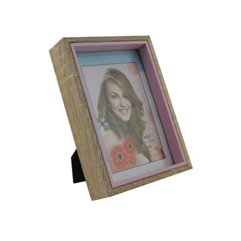 Cool Gift, Wood Picture Frame with Glass Front, 5×7 – 88932