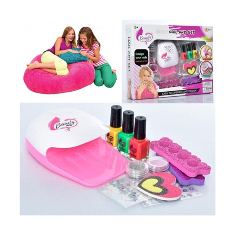 DIY, Glam Salon Nail Polish Set for Kids – 96935