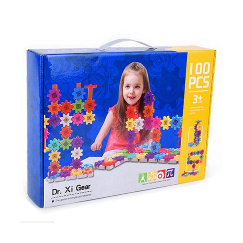 Learning Resources Gears, Dr. Xi Gear – 100Pcs – 95553