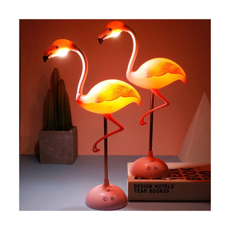 LED Flamingo Night Light Touch Reading Table Lamp – 10089