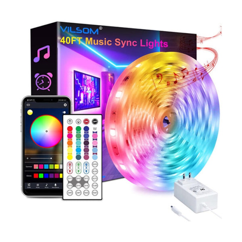 LED Strip Lights with APP and Remote Control – 10 meters – 10186