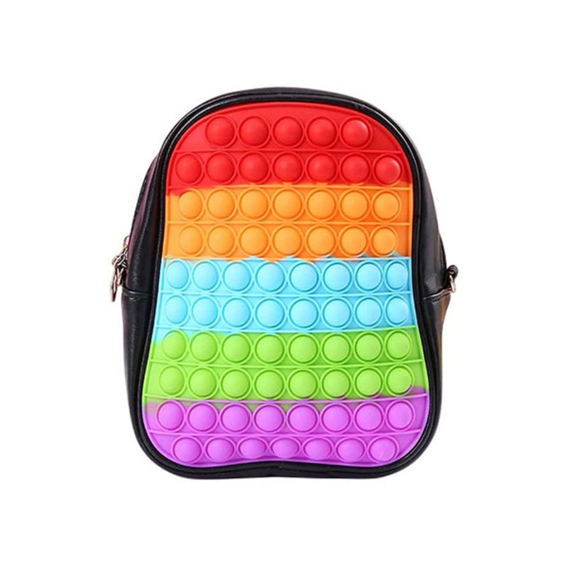 Pop It, Fidget Bag – 10907|Black|Blue|Pink|Purple|Red|Brand New