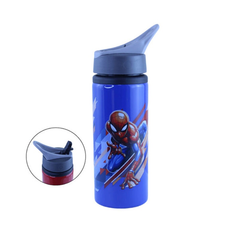 School and Sports Aluminum Water Bottle 700ml with Straw Lid – 11013