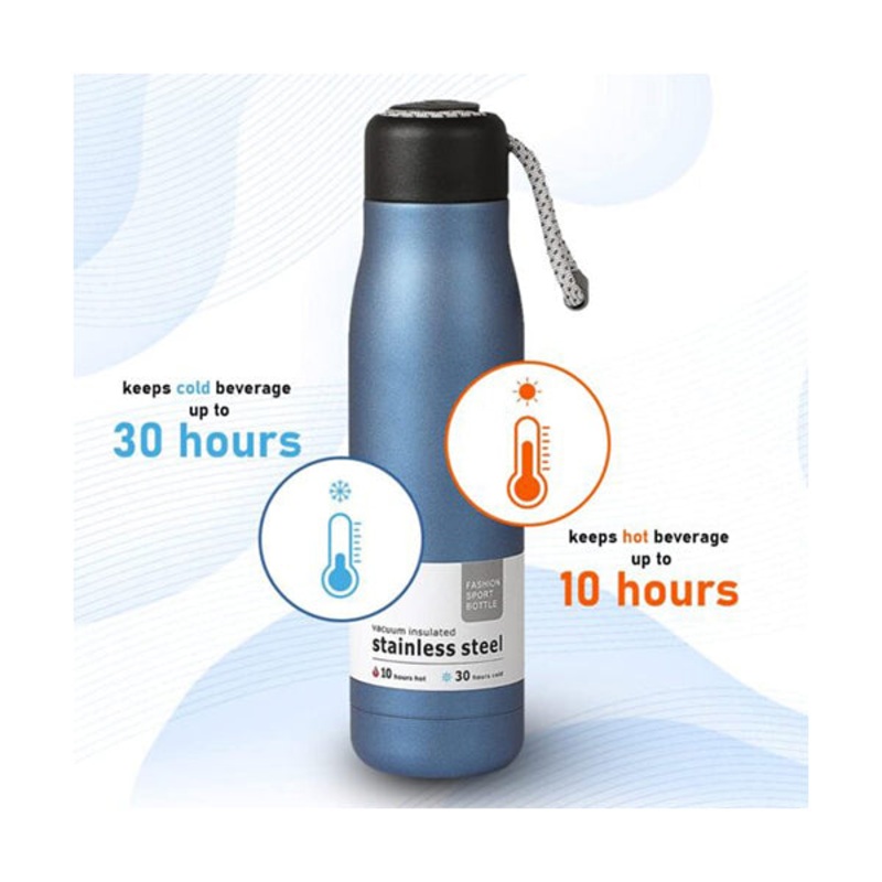 Stainless Steel Vacuum Insulated Water Bottle – 400ml – 1024