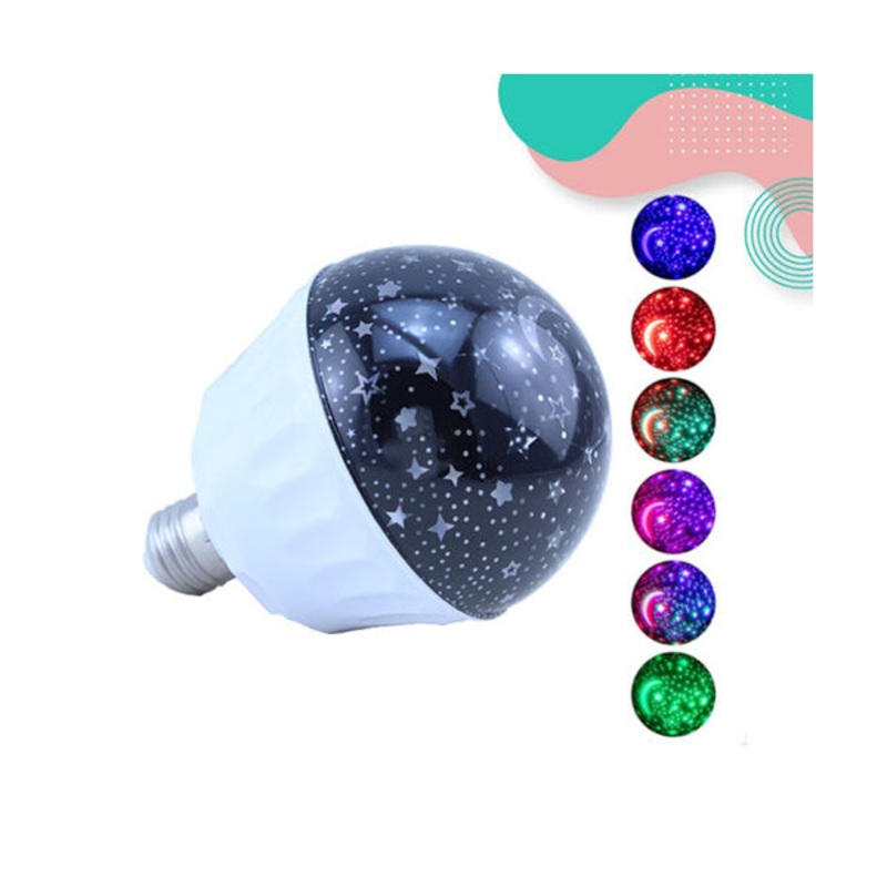 Star Dream Rotating Projection Bulb Light – 97117