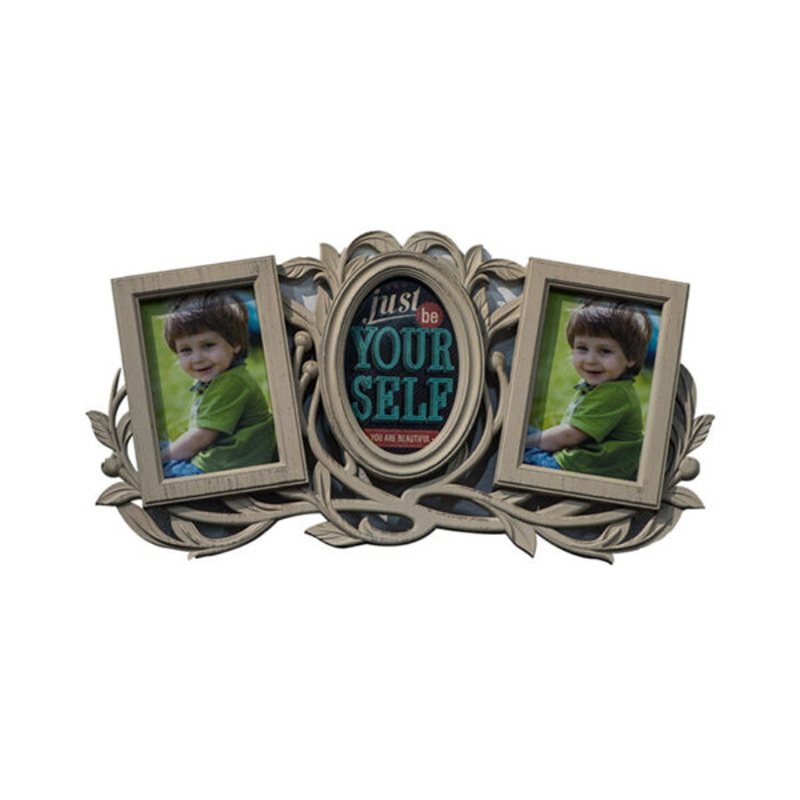 Vintage-Style French Wall Photo, 3-Frame Collage – 92374