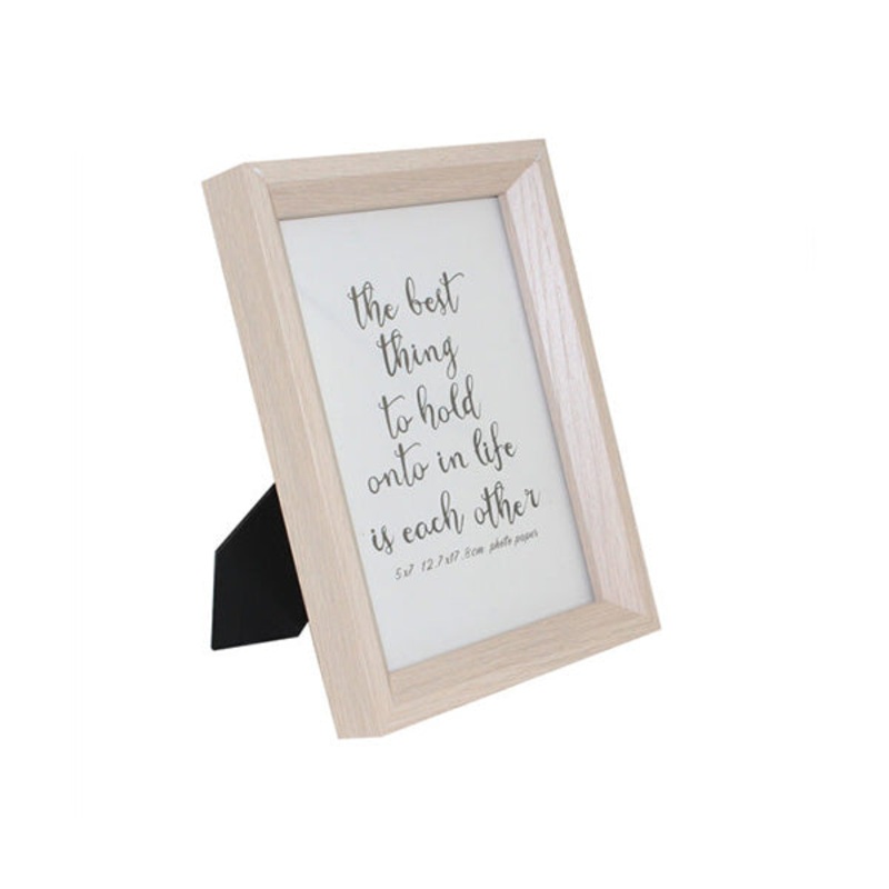 Wood Picture Frame with Glass Front, 5×7 – 94907