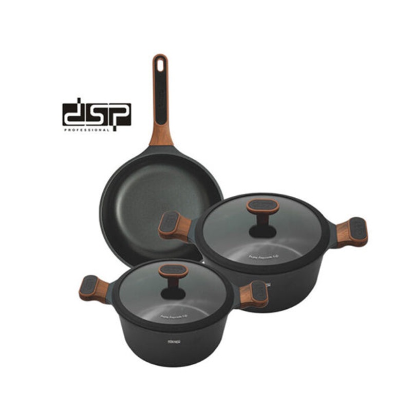 5 Pcs Dsp Nonstick Multi-cookware Set With 2 Lids Ca009-s02 – CA009-S02