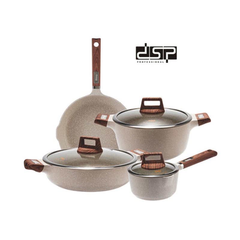 7 Pcs DSP Deluxe Non-stick Multi-cookware Set CA005-S02
