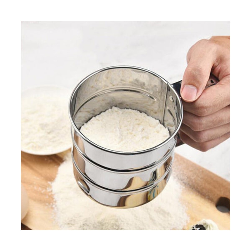 Baking Flour Sifter 2 Size Available – Size Large – 10450