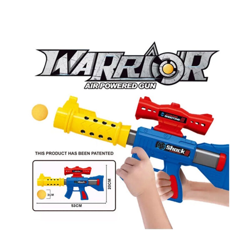 Blaster-automatic 971-13 Air-powered Gun, Shoots Soft Balls – 98058