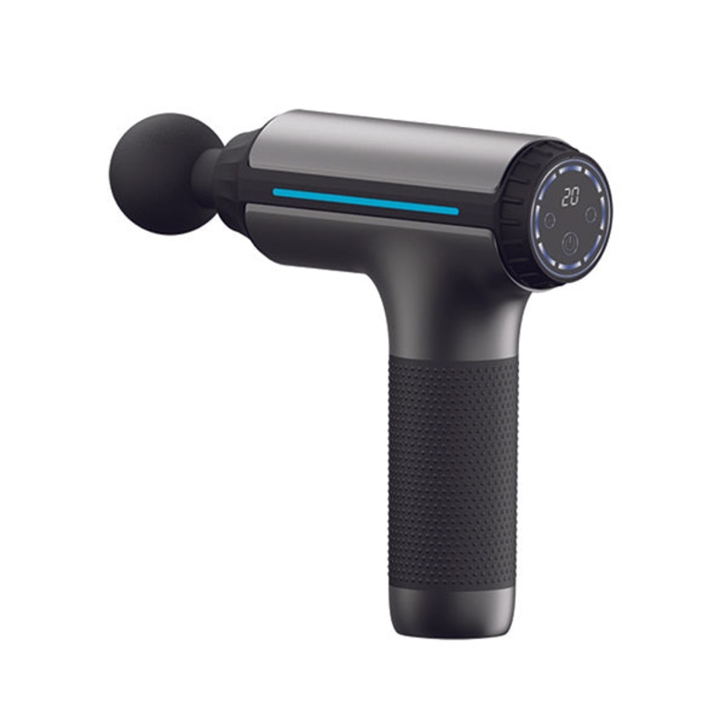 Conqueror Portable Muscle Massager Gun for Pain Relief with 5 Massage Heads & 20 Speeds – Q3 – HBM011