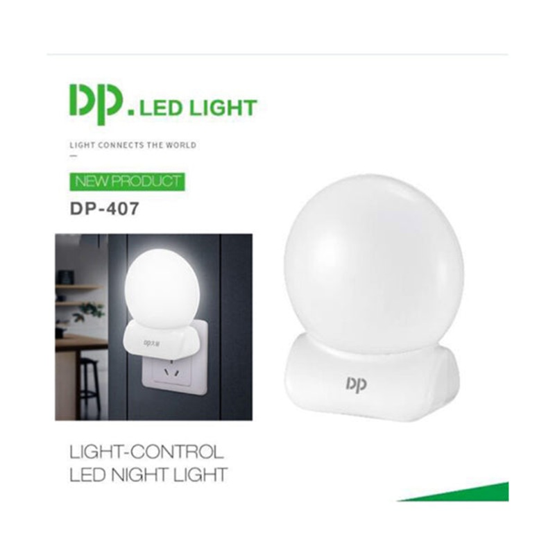 DP-407, Wall Socket Night Light Automatic Sensor – 97120