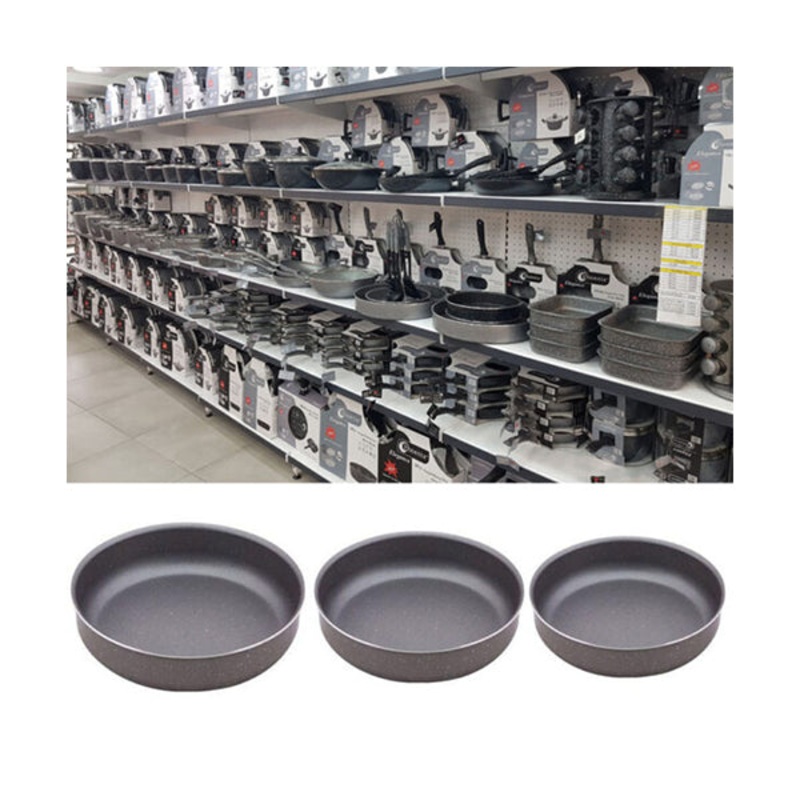 Phoenix, Professional Granite Round Baking Tray 3 Pcs Set – PHX-RBP-SET