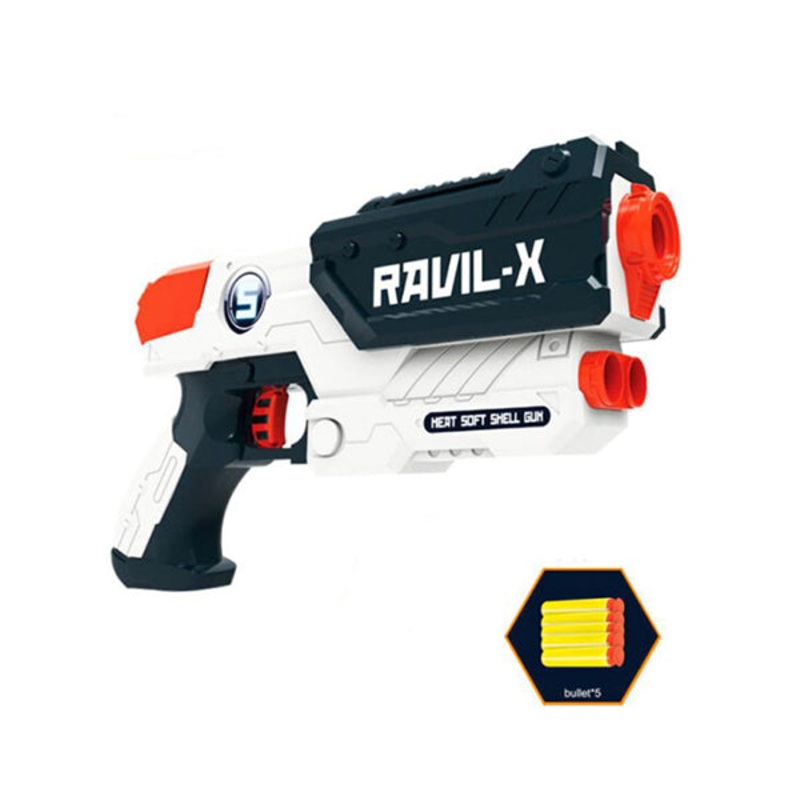 Ravil X Soft Gun Toy – 98037|White|Brand New