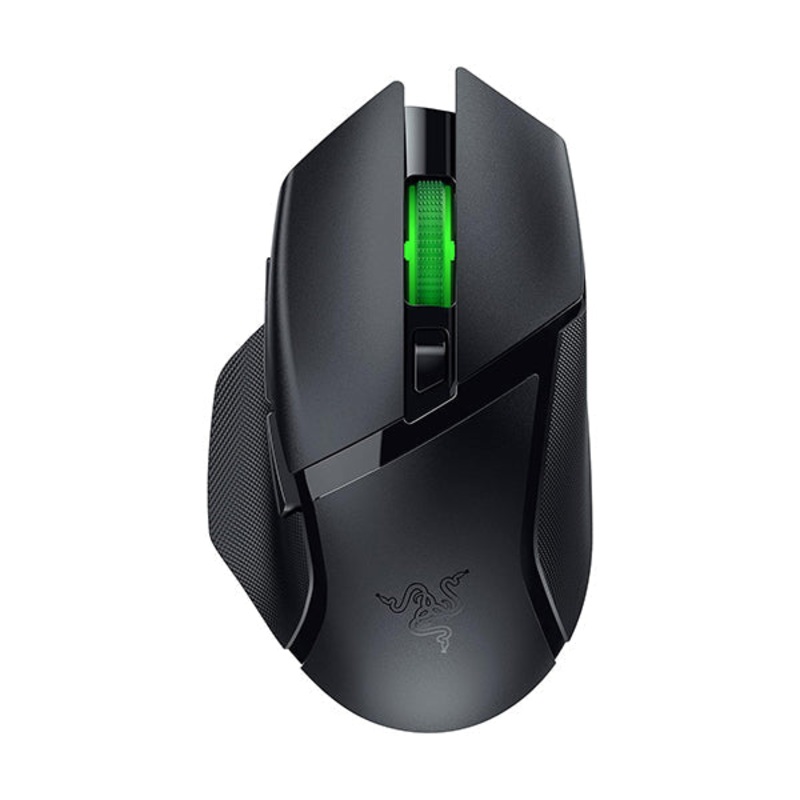 Razer Basilisk V3 X HyperSpeed – Customizable Wireless Gaming Mouse (Iconic Ergonomic Form with 9 Customisable Controls, HyperSpeed Wireless, 5G Advanced 18K Optical Sensor, Chroma RGB) – RZ01-04870100-R3G1
