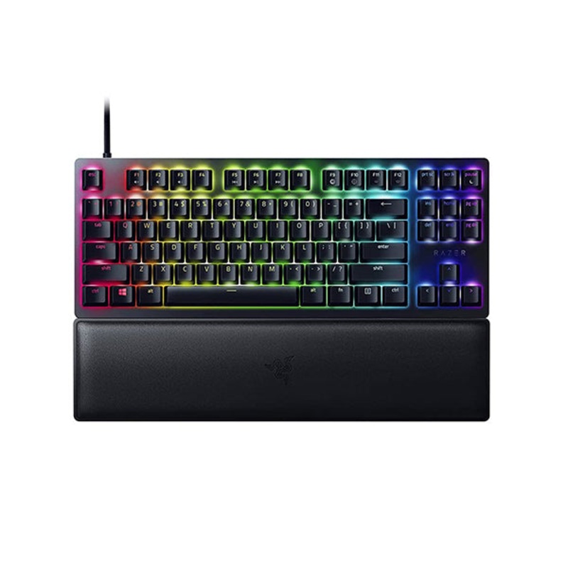 Razer Huntsman V2 Tenkeyless – Optical Gaming Keyboard (Clicky Purple Switch) – RZ03-03940300-R3M1