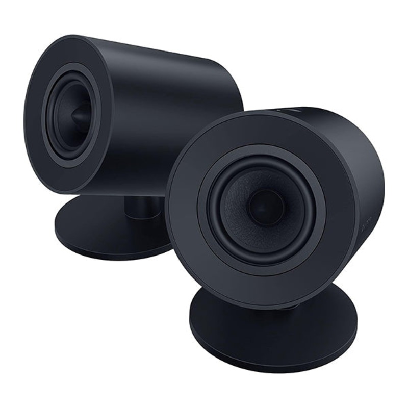 Razer Nommo V2 X – Full-Range 2.0 PC Gaming Speakers: THX Spatial Audio – Rear-Facing Bass Ports – Two 3 Full-Range Drivers – Max Sound Pressure Level 96dB – Wireless Control Pod – RZ05-04760100-R3G1