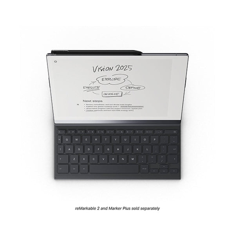 reMarkable – Type Folio – Tactile keyboard and sturdy protection for your paper tablet – Black Ink, RM810