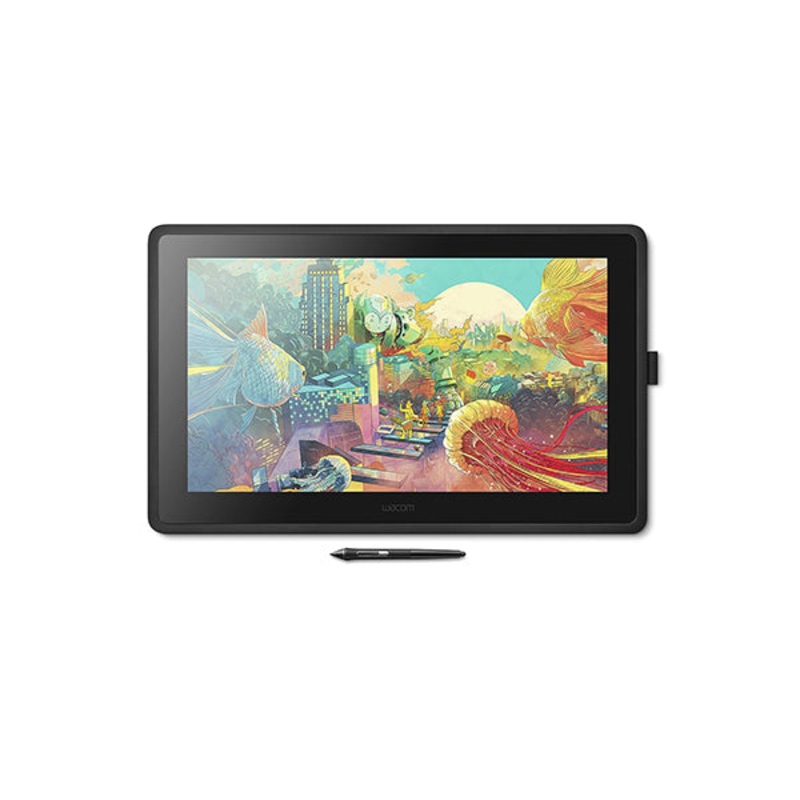 Wacom Cintiq 22 21.5 Inch/55.8 x54.6 cm Creative Pen Graphic Tablet | Vibrant 1920×1080 HD Display | Battery-free Pro Pen 2 | 8192 Levels Pressure (DTK-2260)