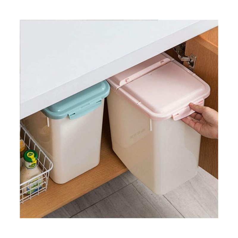 12kg Sealed Plastic Storage Box With Measuring Cup – 95011