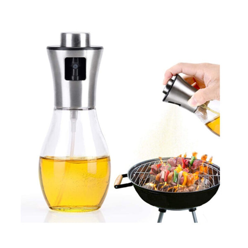 Heavy-duty Glass Oil Spray Bottle 200ml – 98010