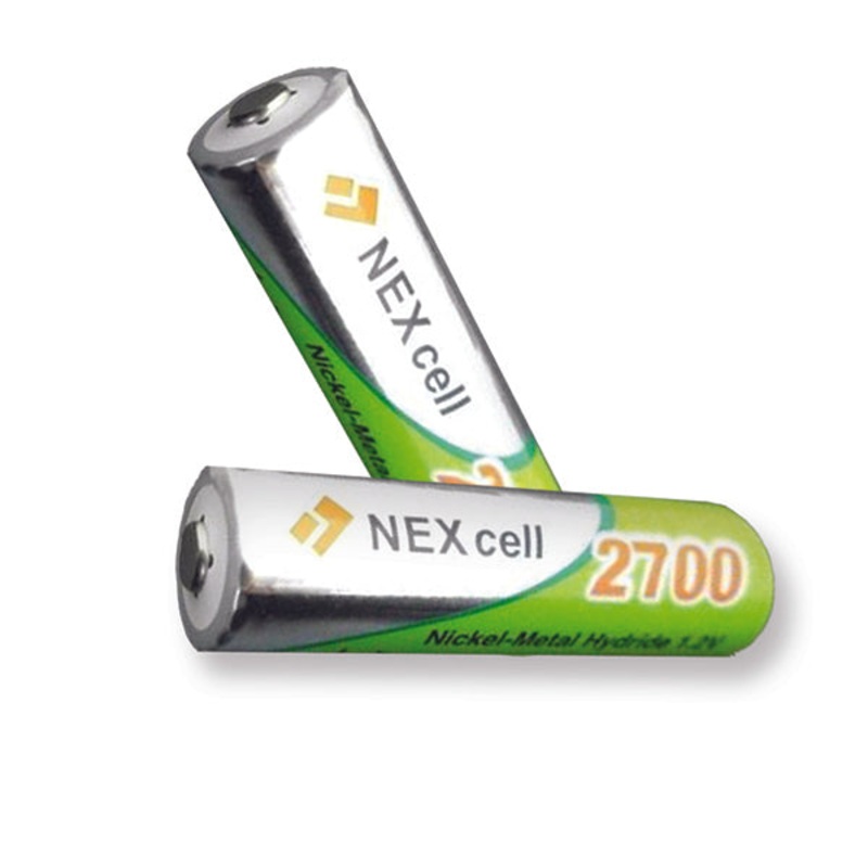 Nexcell AA Rechargeable Battery 2700 mAh Pack of 2 – B43B