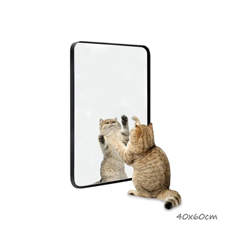 Rectangular Black Frame Mirror 40x60cm, HB-78-60 – 98676